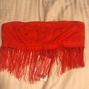 Cute fringy bandeau